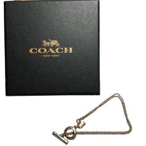 Authentic Coach Rose gold Bracelet